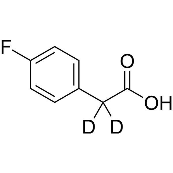 2-(4-Fluorophenyl)acetic acid-d2 (p-Fluorophenylacetic acid-d2) 113715-48-3